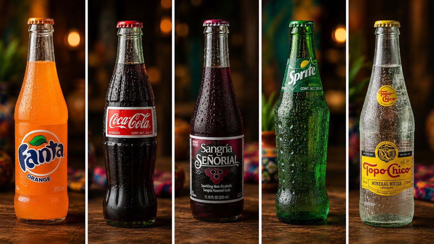 Mexican Bottled Sodas