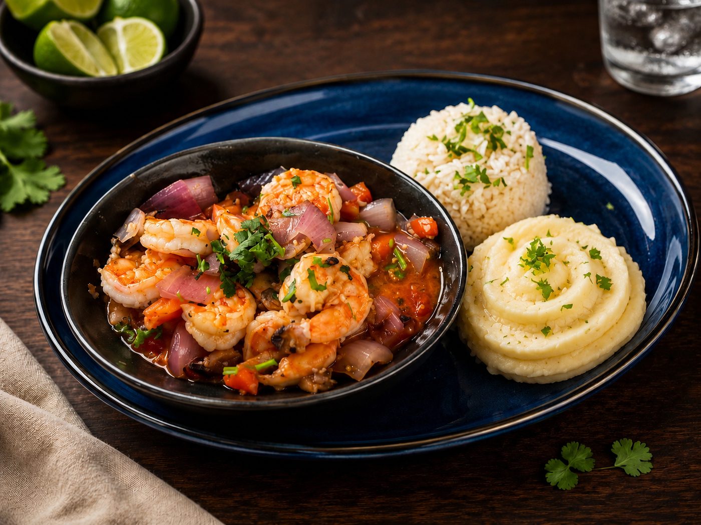 Lunch Mojo Shrimp