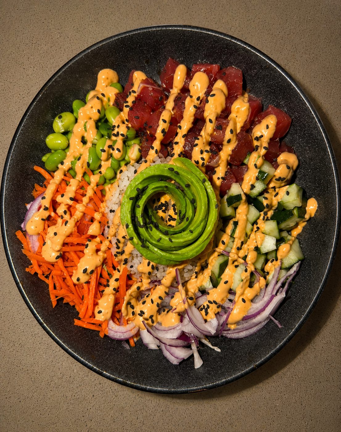 Poke Tuna Bowl