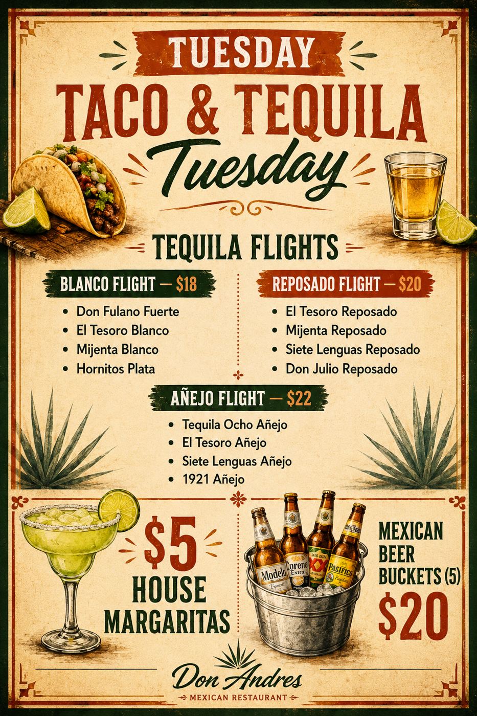 Taco and Tequila Tuesday