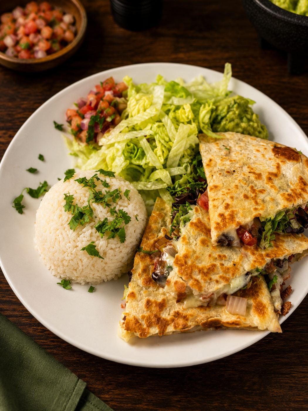 Vegetarian Quesadillas